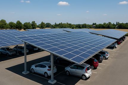 L'installation ombriere de parking solaire