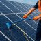 Nettoyage de panneaux solaires photovoltaïques