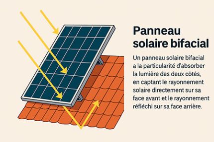 panneaux solaires bifaciaux