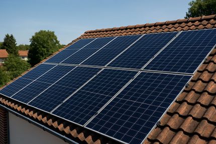 L'installation de panneaux solaires en surimposition