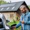 Installation de borne de recharge solaire pour voiture électrique